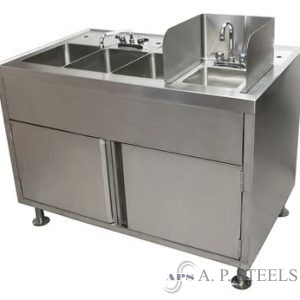 Drain Board Glass Station